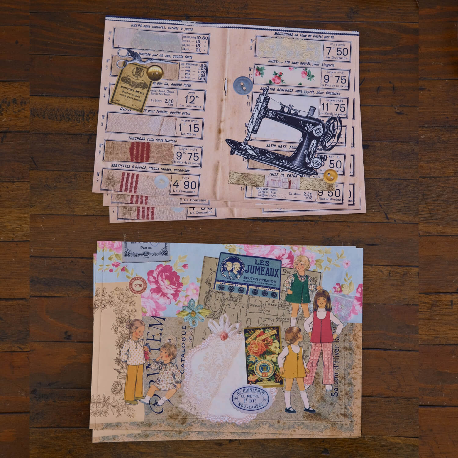 MIC MOC Collage Paper Kit – Vintage Couture