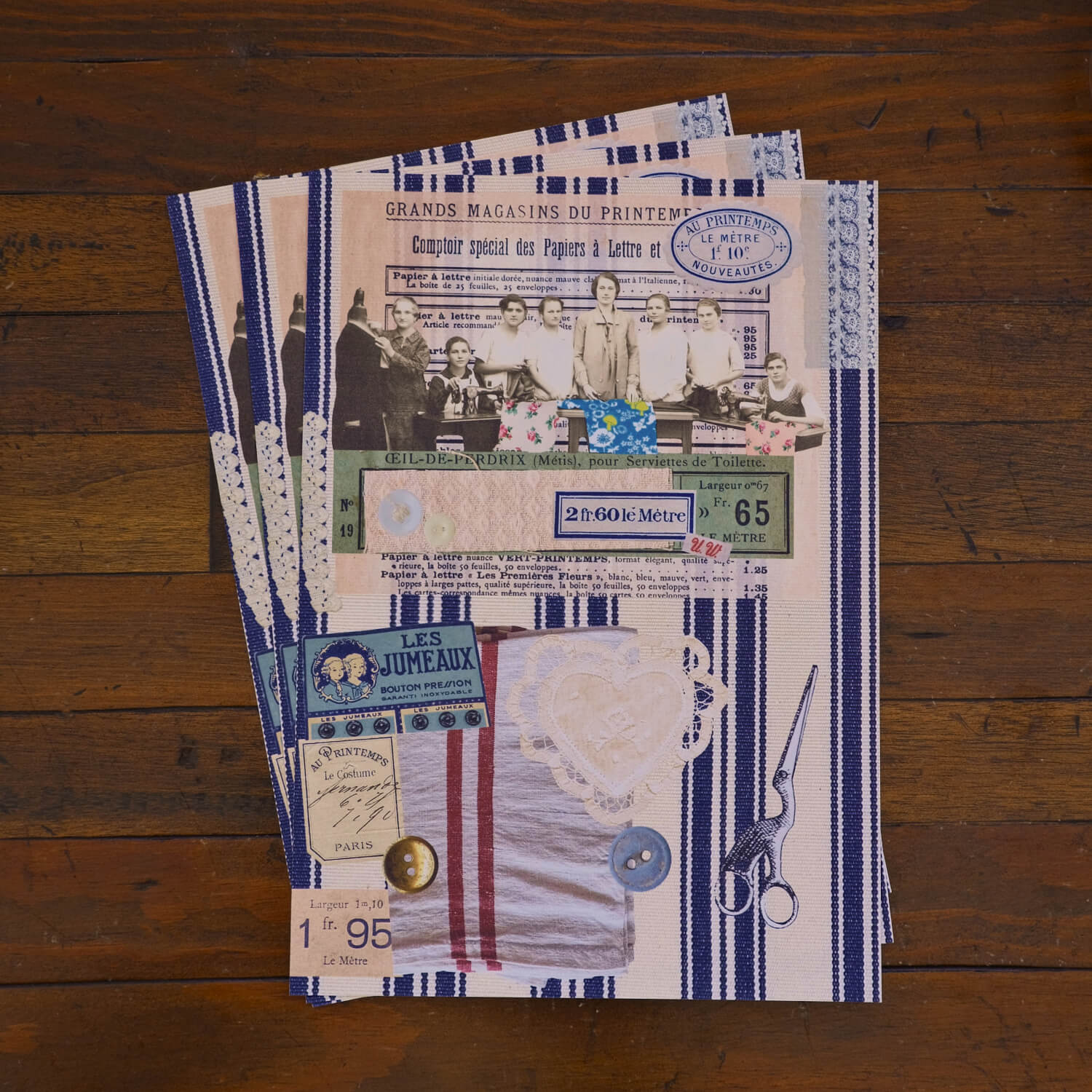 MIC MOC Collage Paper Kit – Vintage Couture