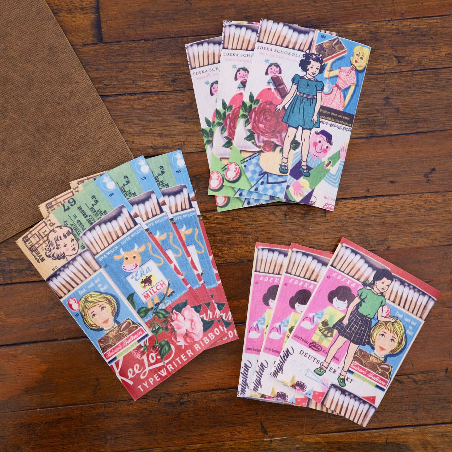 MIC MOC Gummed Collage Sheets – Matchbox Medley