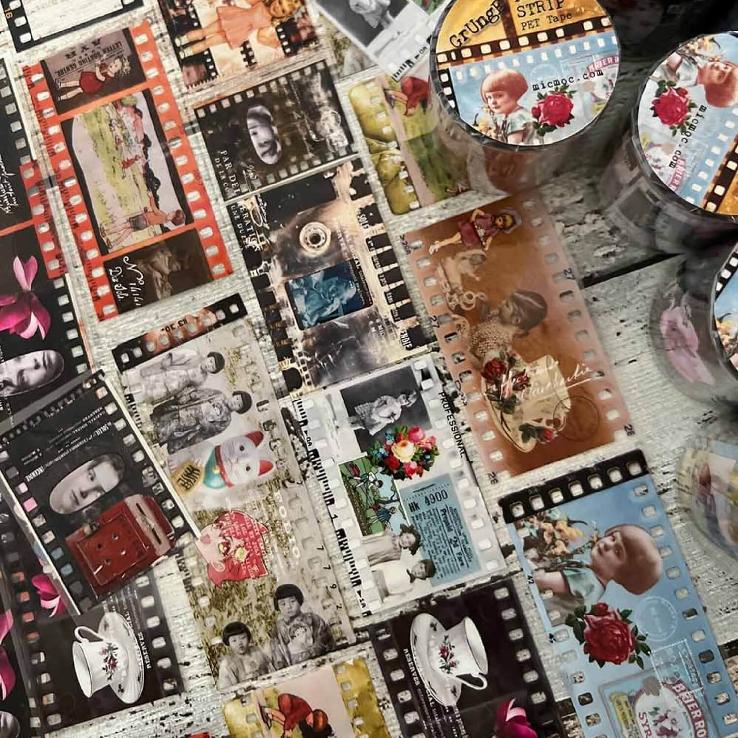 MIC MOC Premium PET UV Tape – Grunge Filmstrip