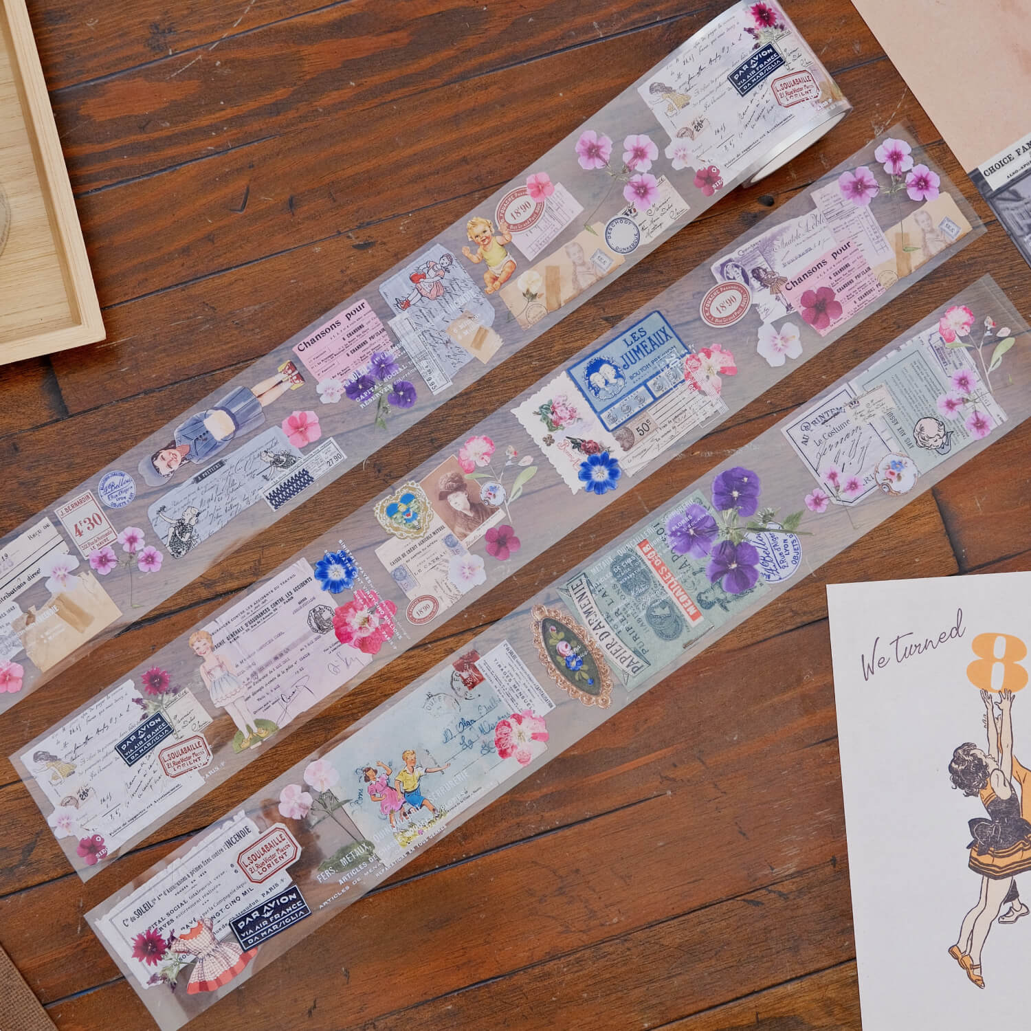 MIC MOC Premium PET UV Tape – Papier et Fleurs