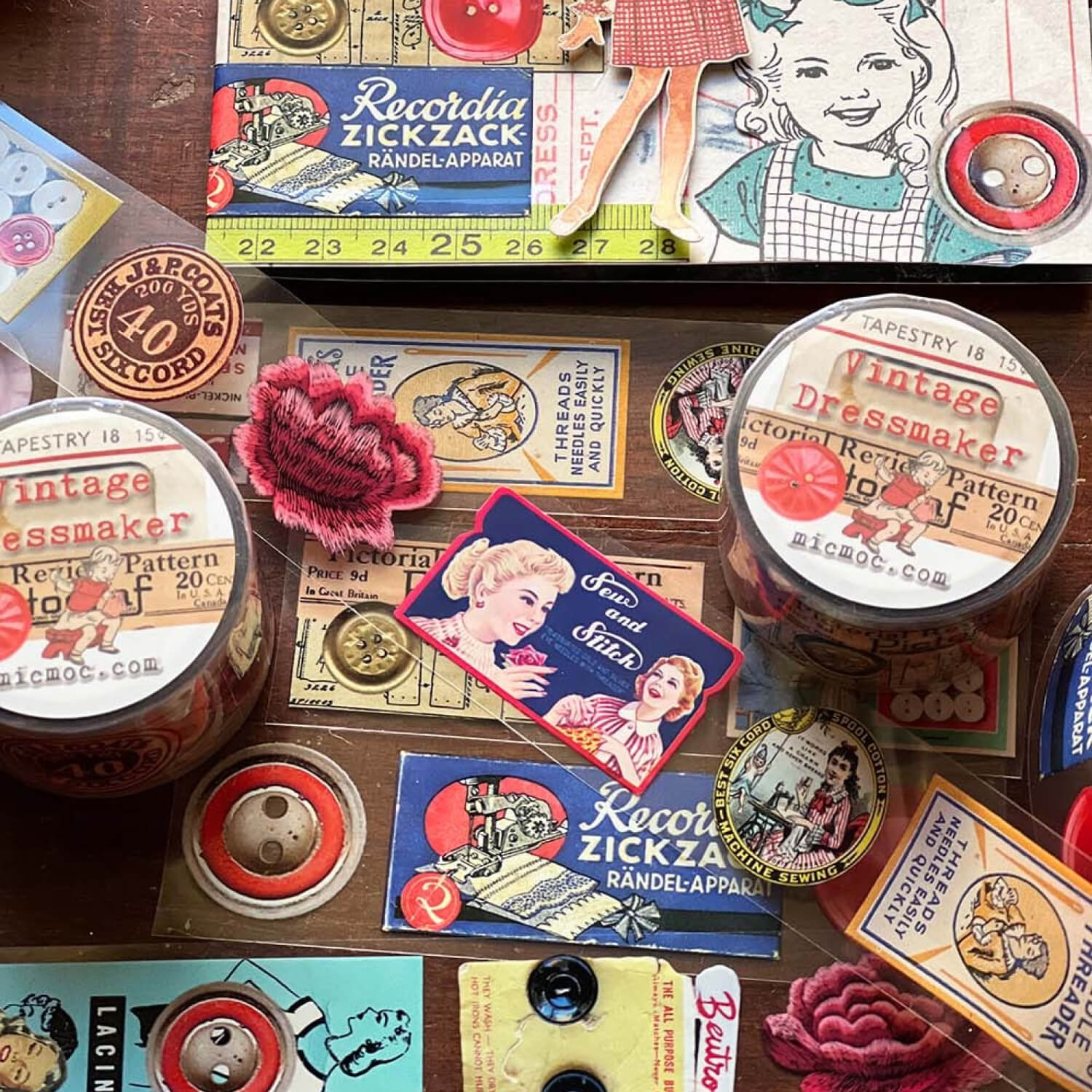 MIC MOC Premium PET UV Tape – Vintage Dressmaker