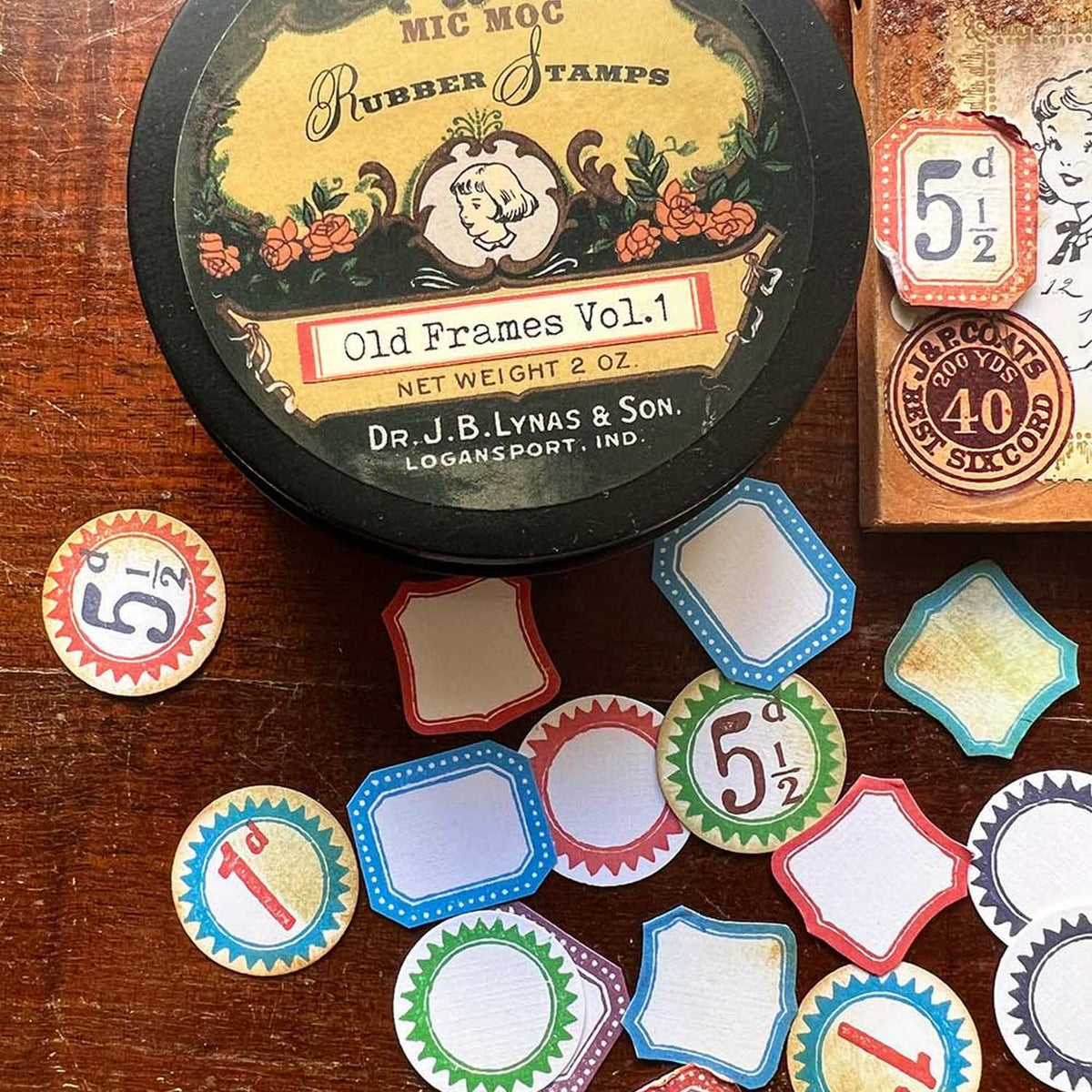 MIC MOC Rubber Stamp Set – Old Frames Vol. 1