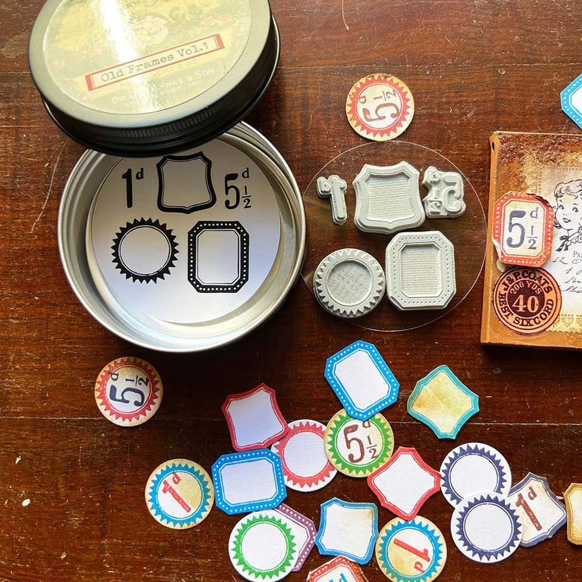 MIC MOC Rubber Stamp Set – Old Frames Vol. 1