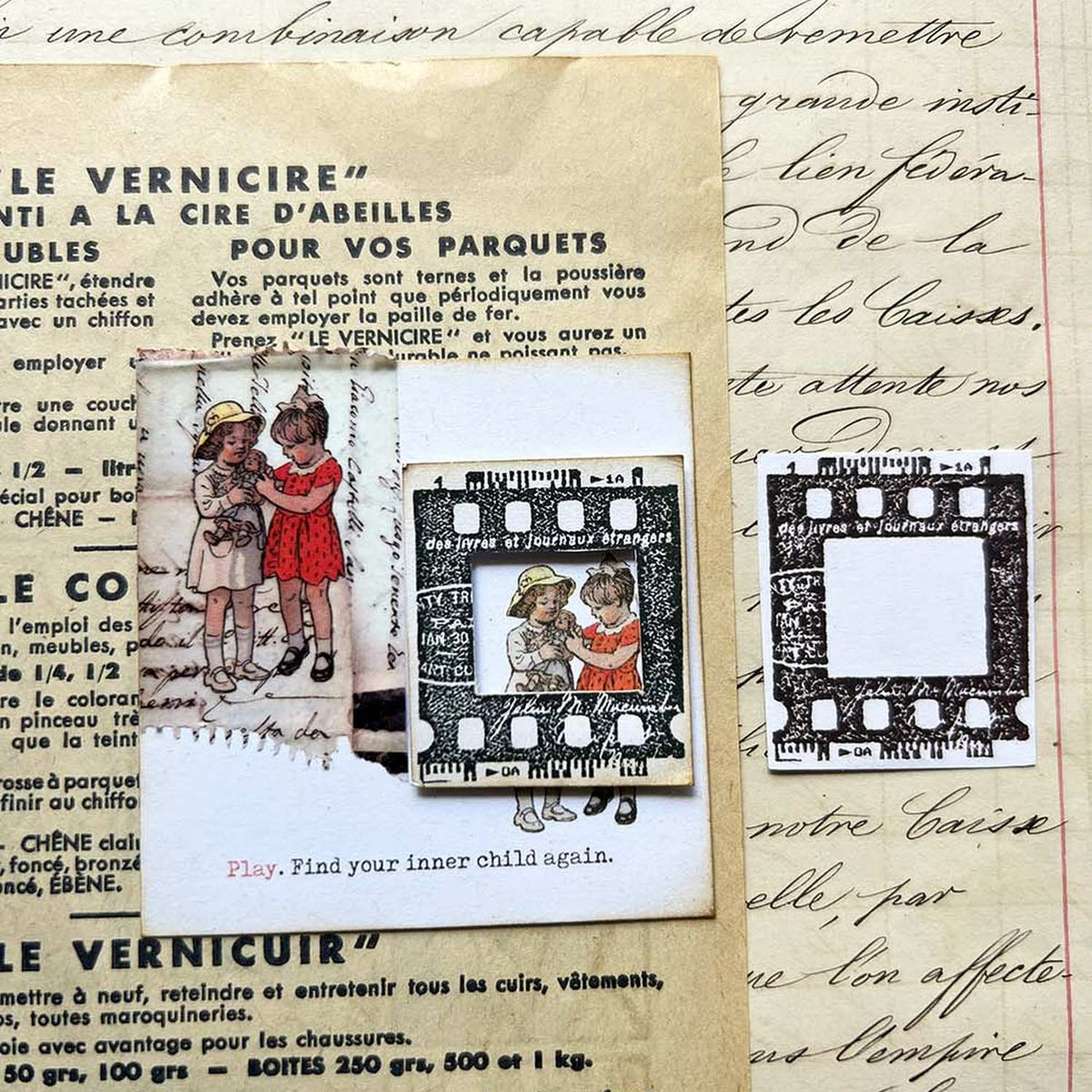 MIC MOC Rubber Stamp – Grainy Filmstrip