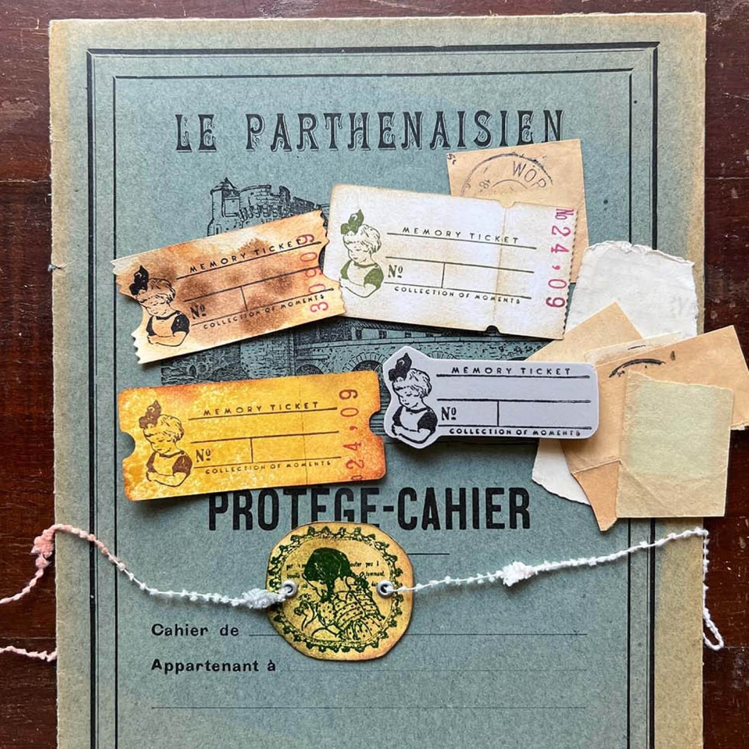 MIC MOC Rubber Stamp – Memory Ticket