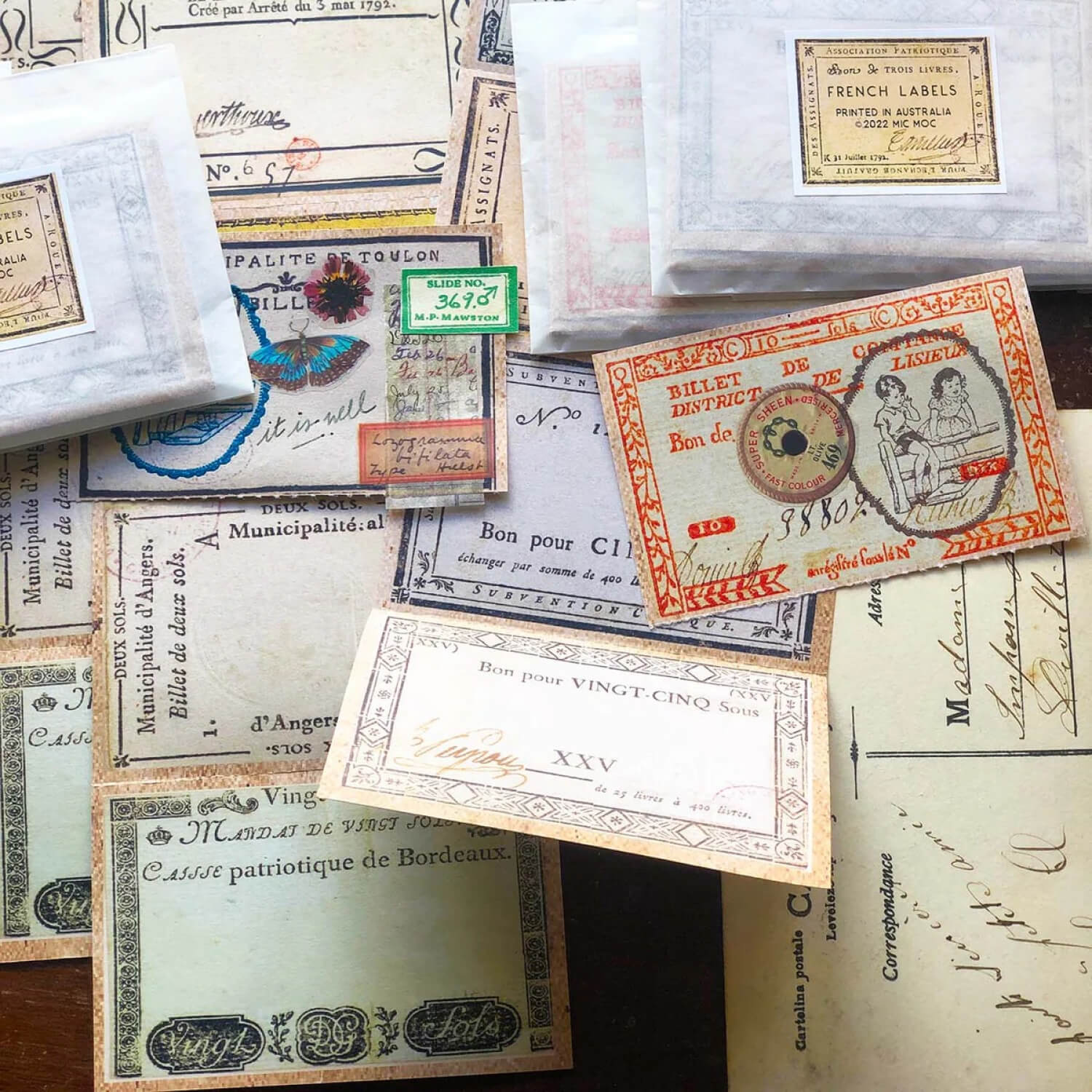 MIC MOC Vintage Labels – French Labels