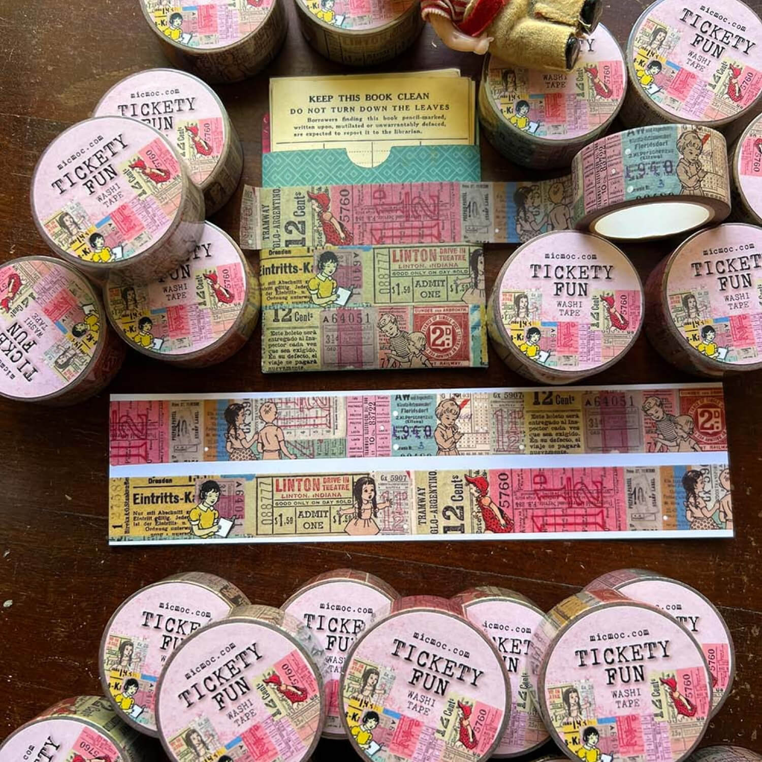 MIC MOC Washi Tape – Tickety Fun