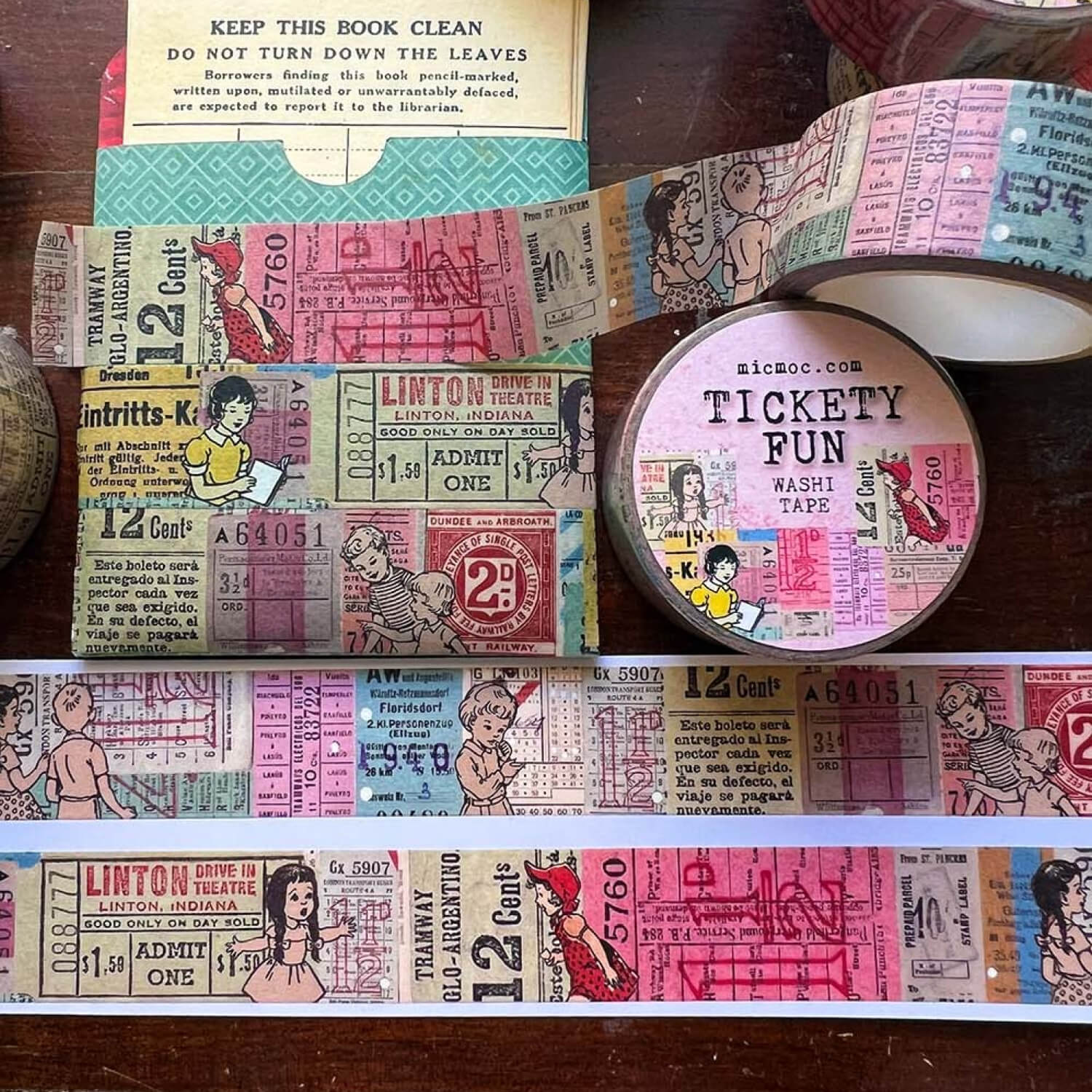 MIC MOC Washi Tape – Tickety Fun
