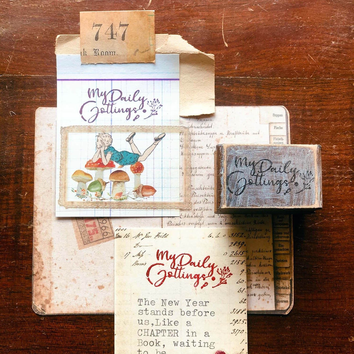 MIC MOC Wood Rubber Stamp – My Daily Jottings