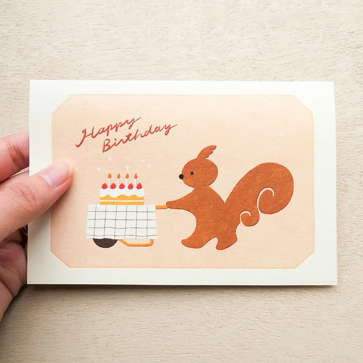 Mariko Fukuoka Birthday Card – Squirrel Cake Shop