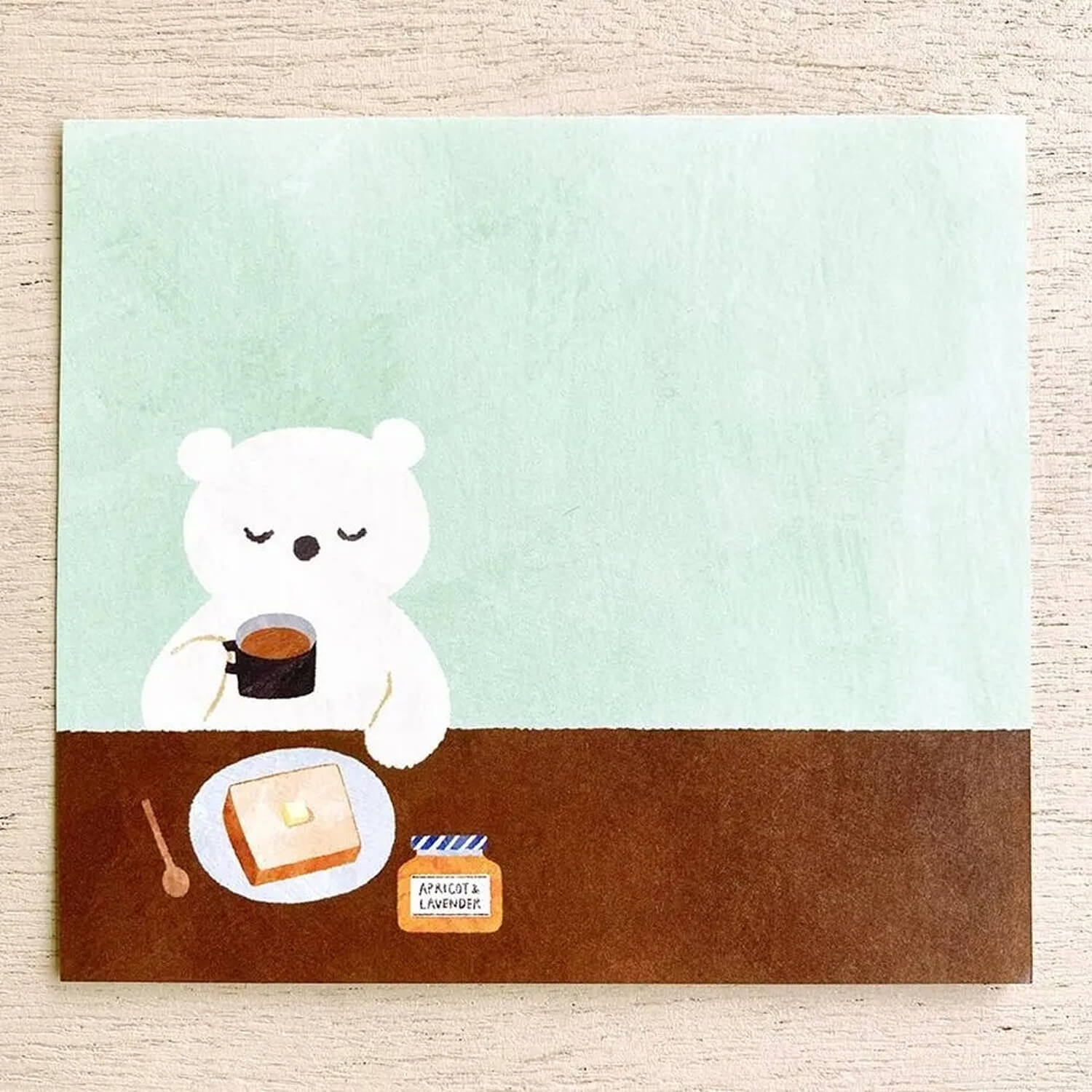 Mariko Fukuoka Memo Block - Hoshi Kuma