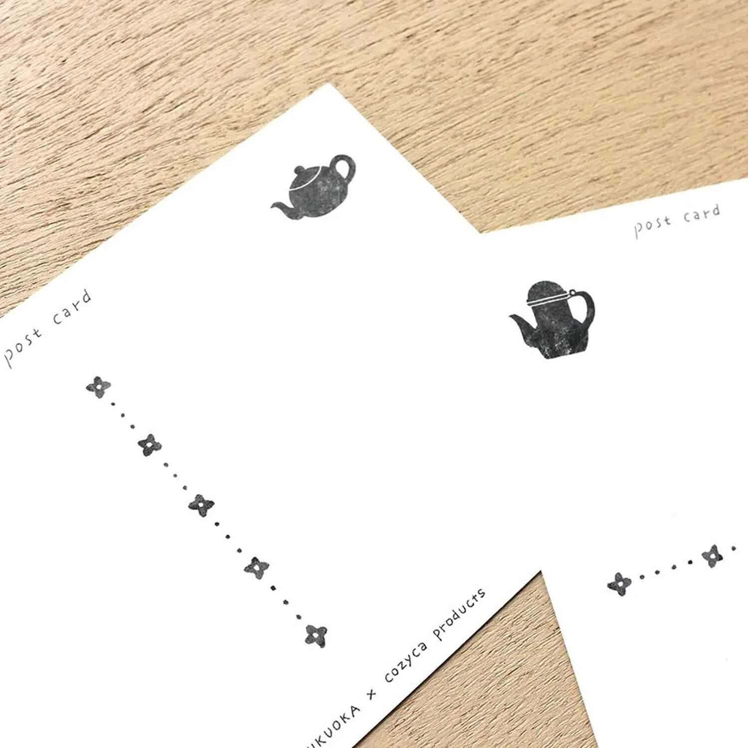 Mariko Fukuoka Postcard Book – Tea Time