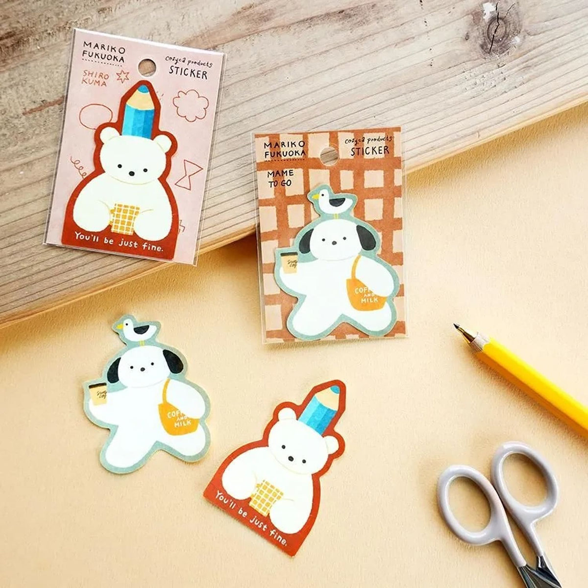 Mariko Fukuoka Sticker – SHIROKUMA