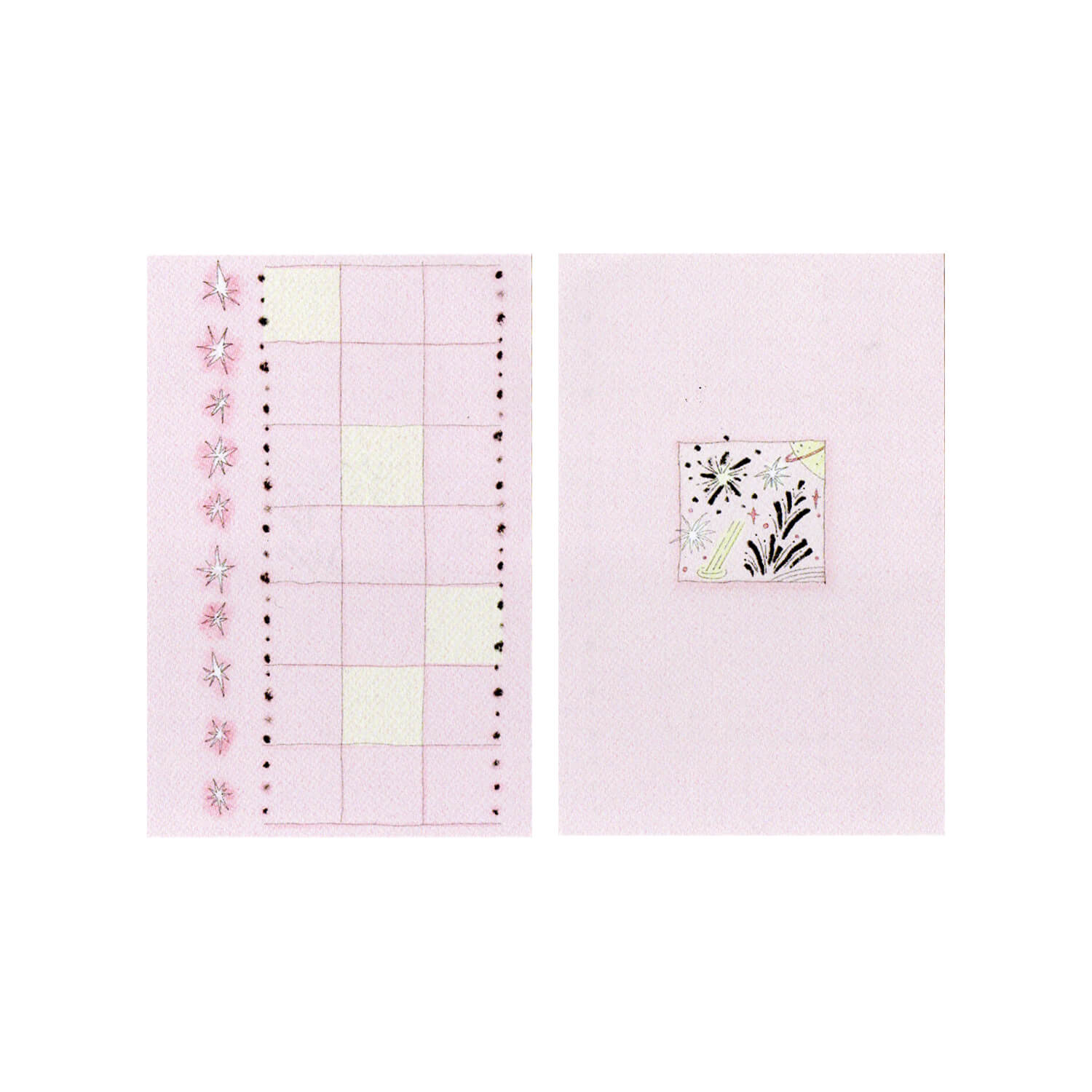 Meow Memo Sheet – Pastel Collection (40 Sheets)