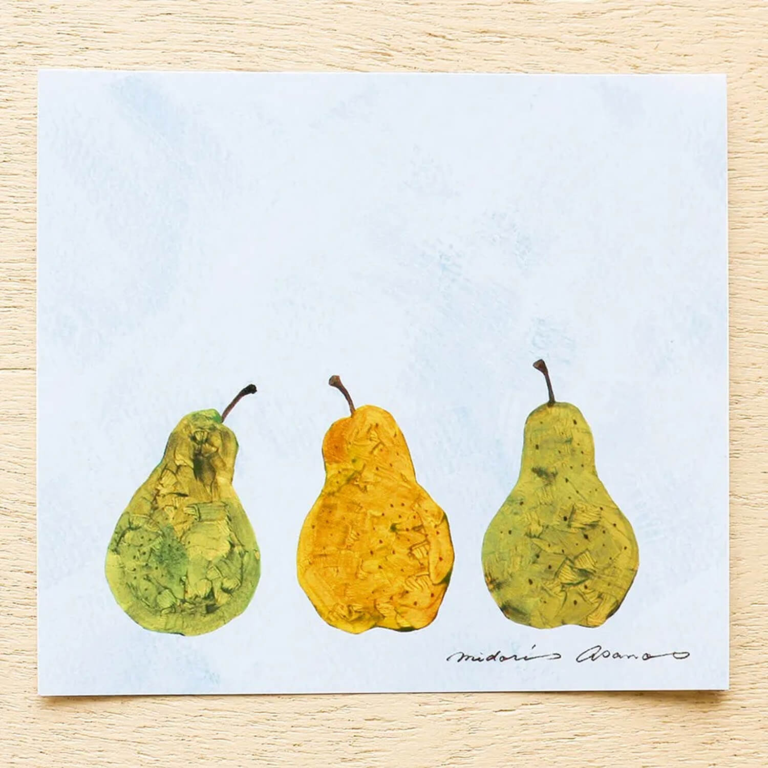 Midori Asano Memo Block – Fruits