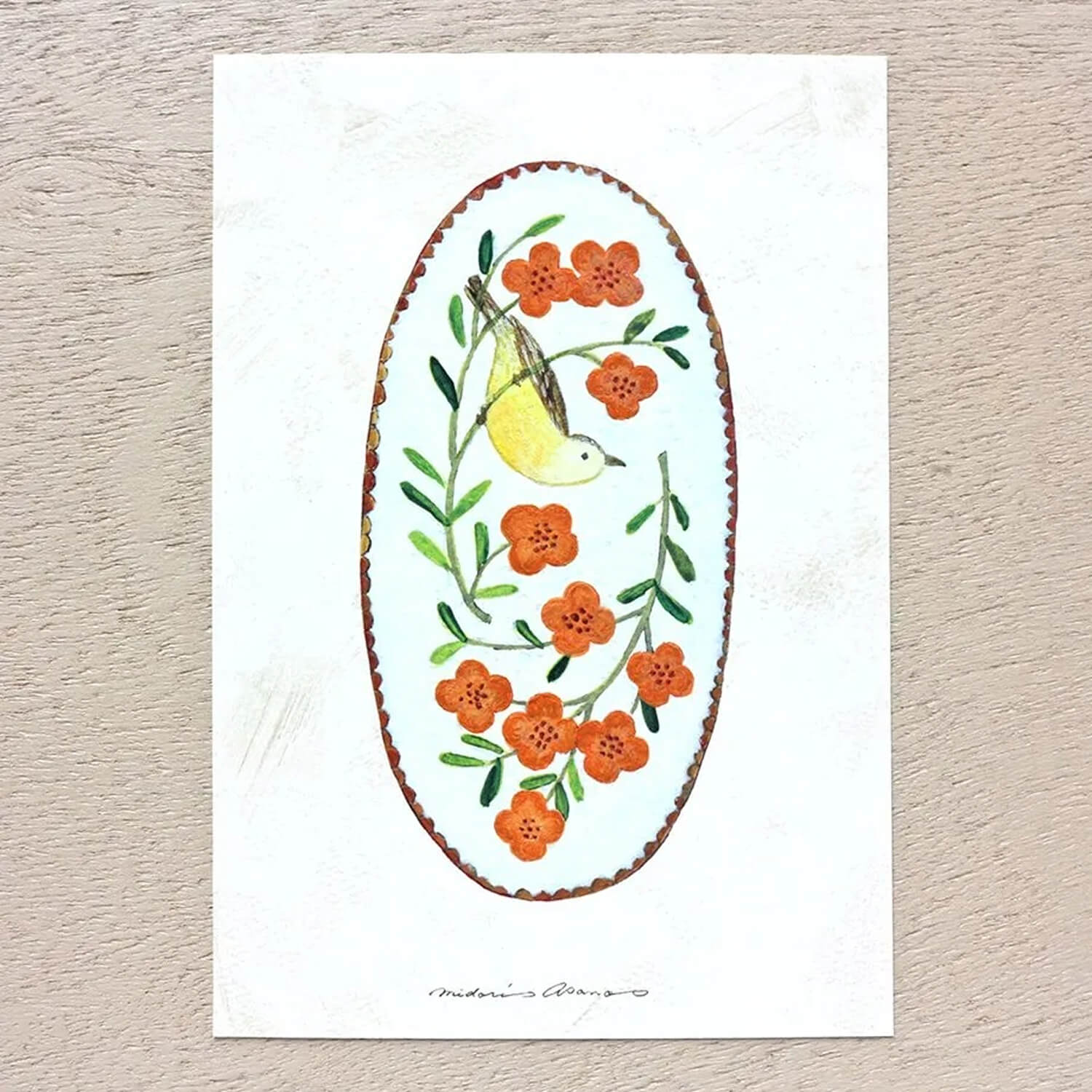 Midori Asano Postcard Set – Birds