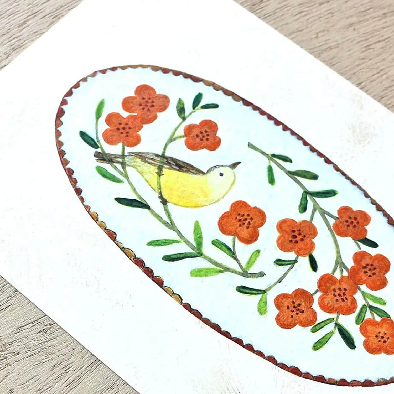 Midori Asano Postcard Set – Birds