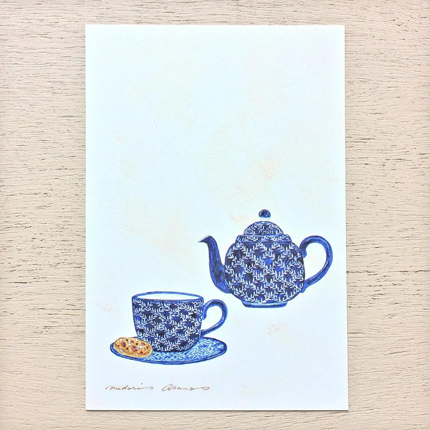 Midori Asano Postcard Set – Three O’Clock