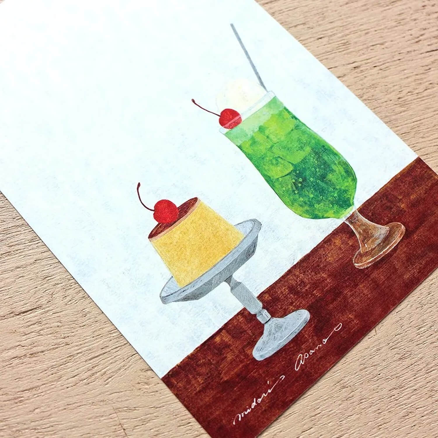 Midori Asano Postcard Set – Three O’Clock