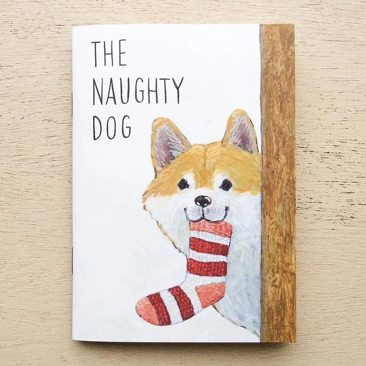Midori Asano Stamp Notebook – Mischievous Dog