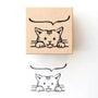 Midori Asano Stamp – Chatty Kitty