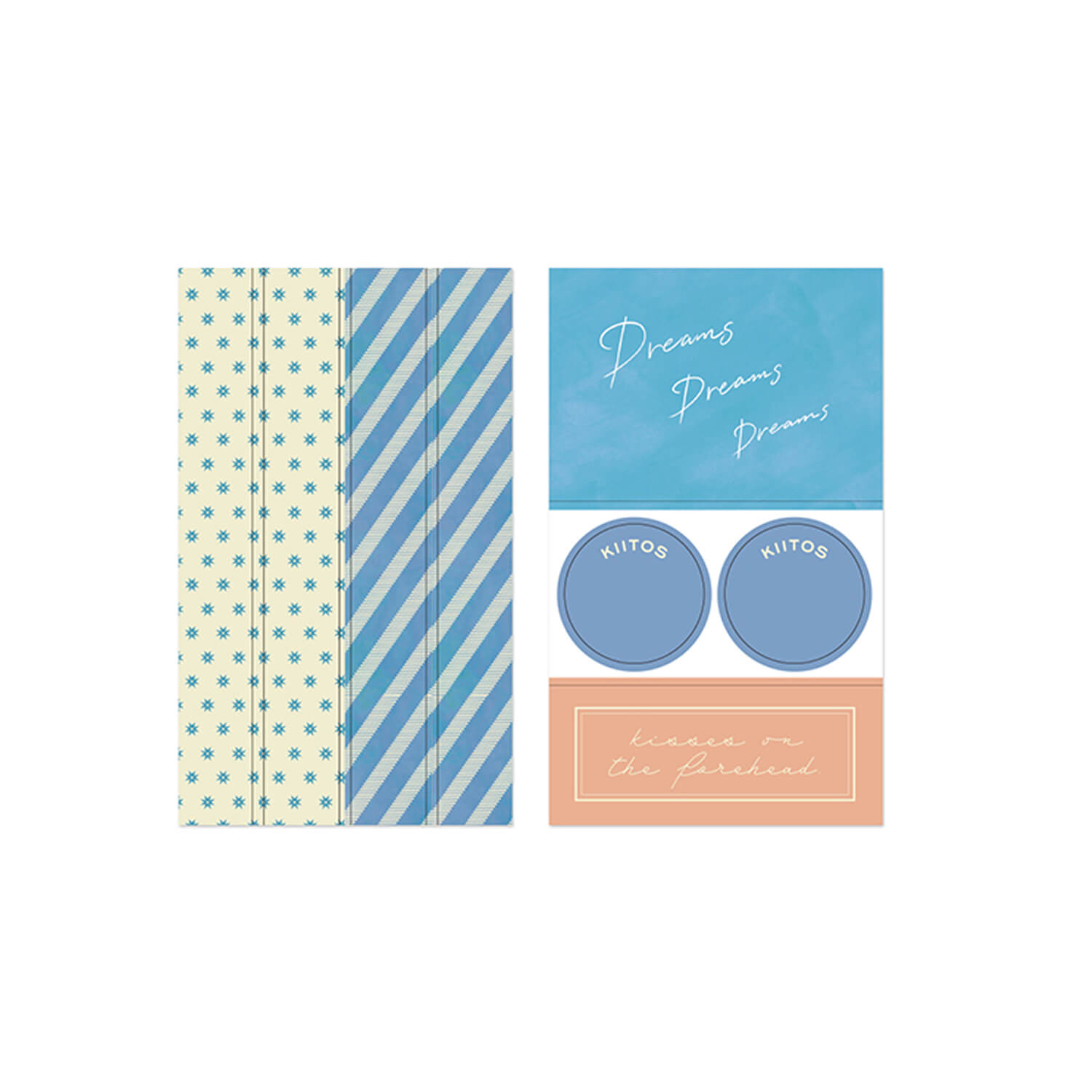 Midori Decoration Sticker Pack – Blue Theme