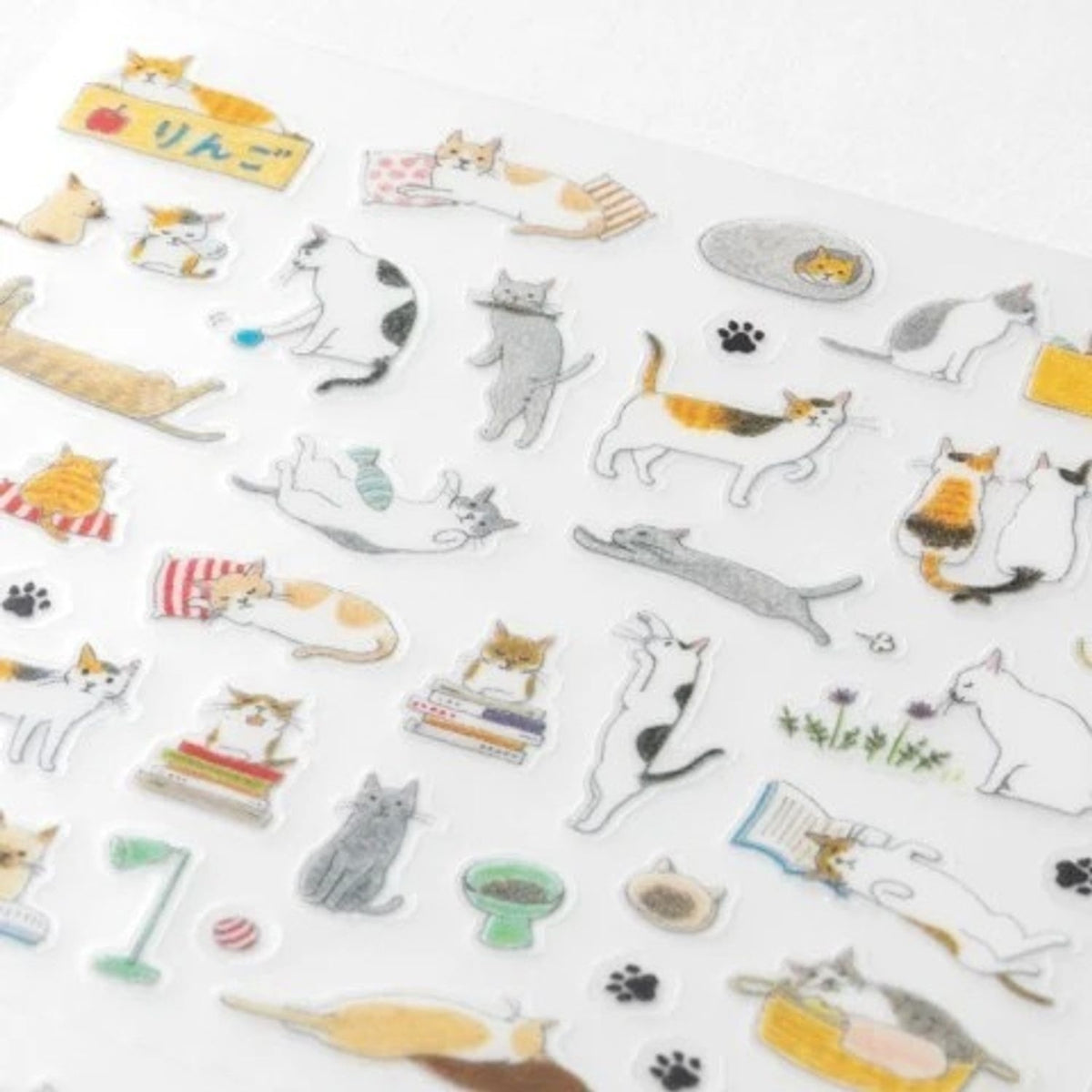 Midori Planner Stickers - Cats S