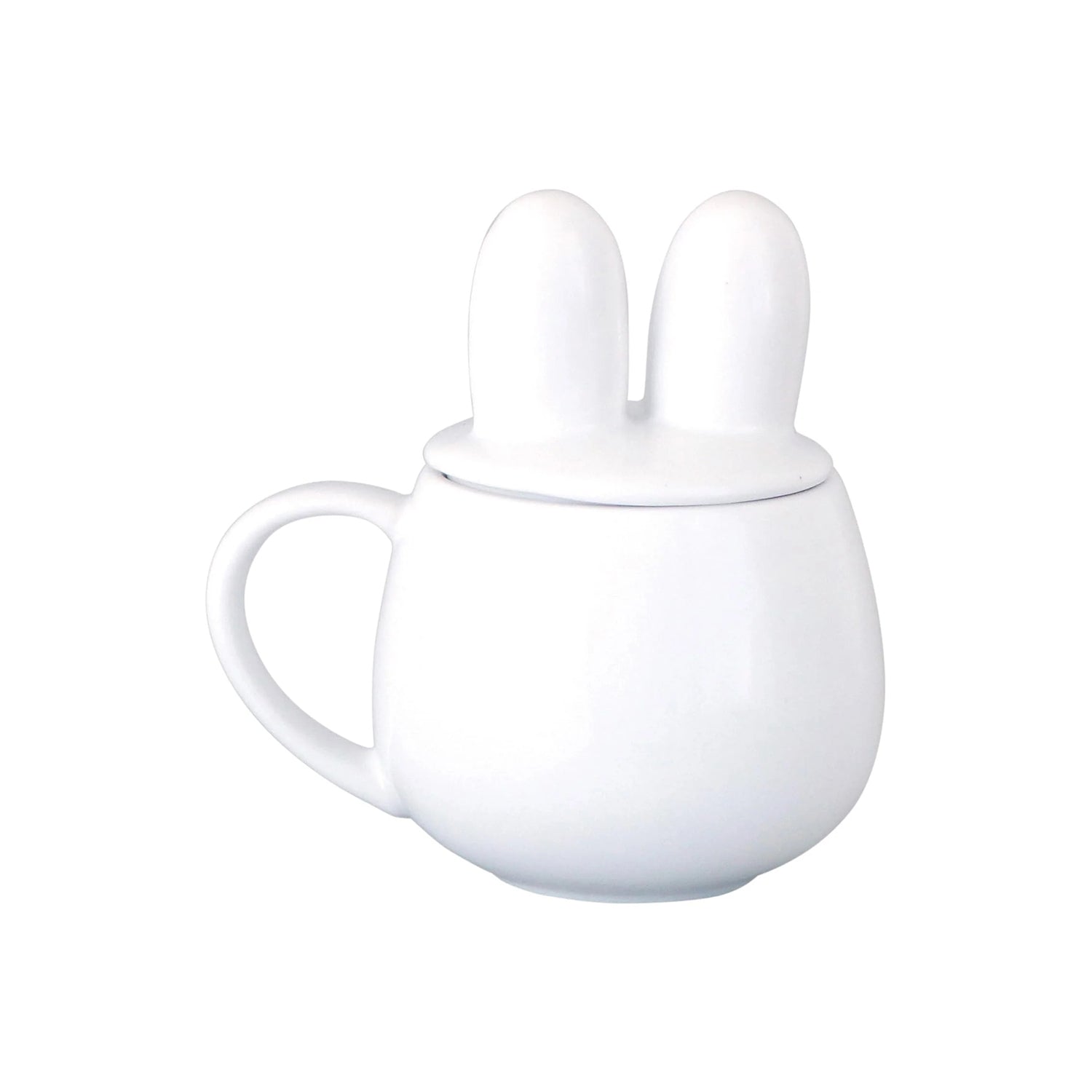 Miffy Ceramic Mug with Ear Lid – White