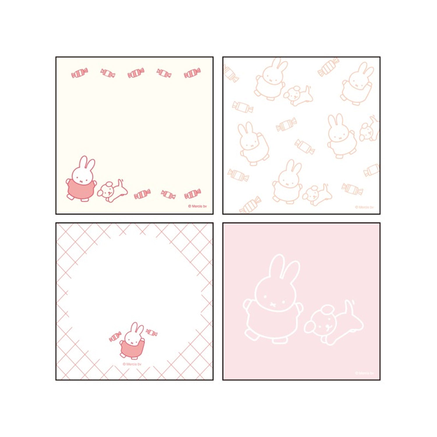 Miffy Memo Pad Square – Dance