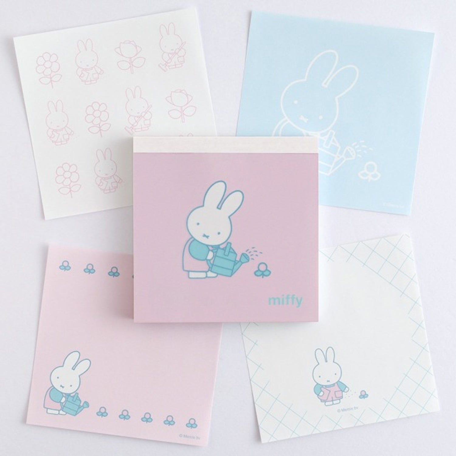 Miffy Memo Pad Square – Flower