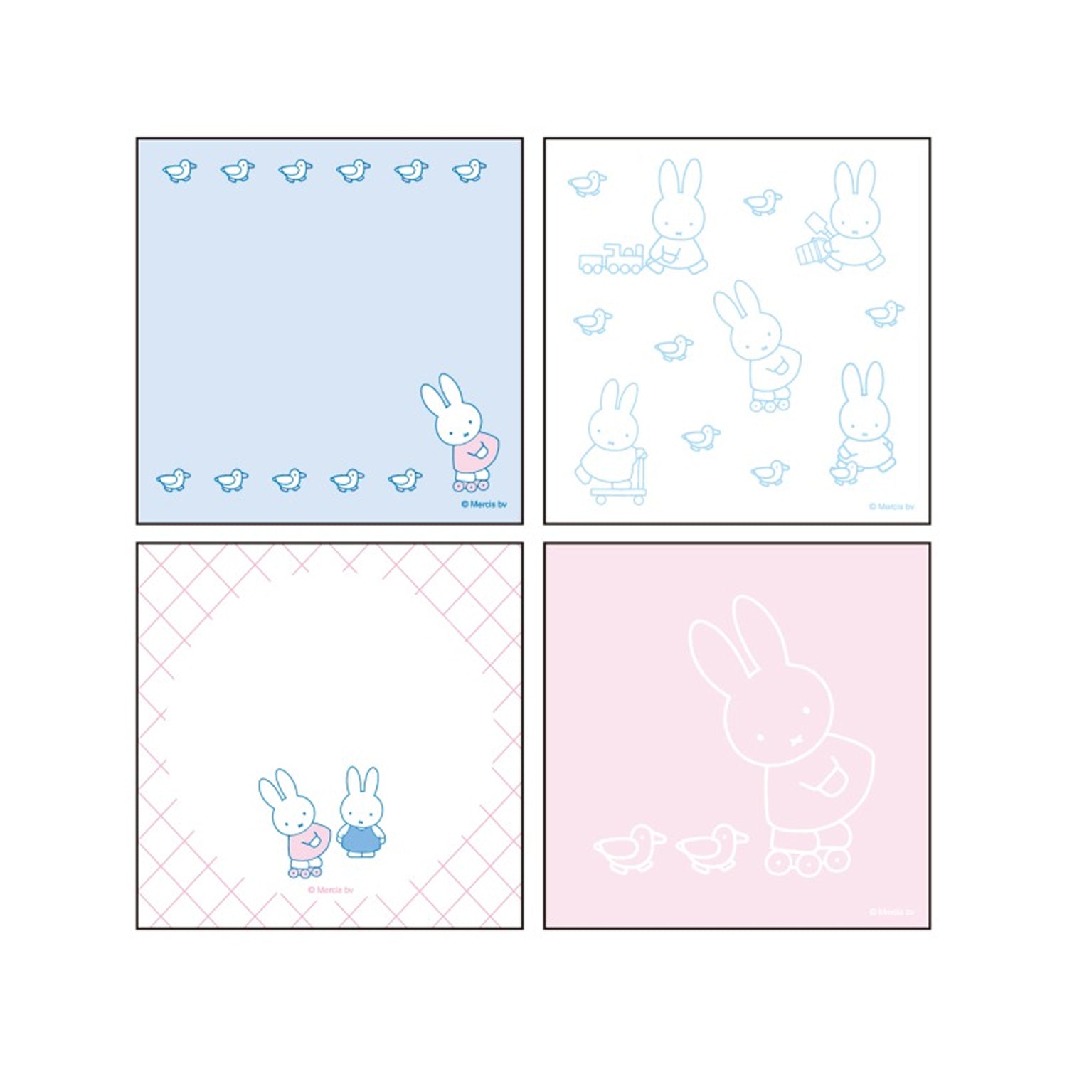 Miffy Memo Pad Square – Friends