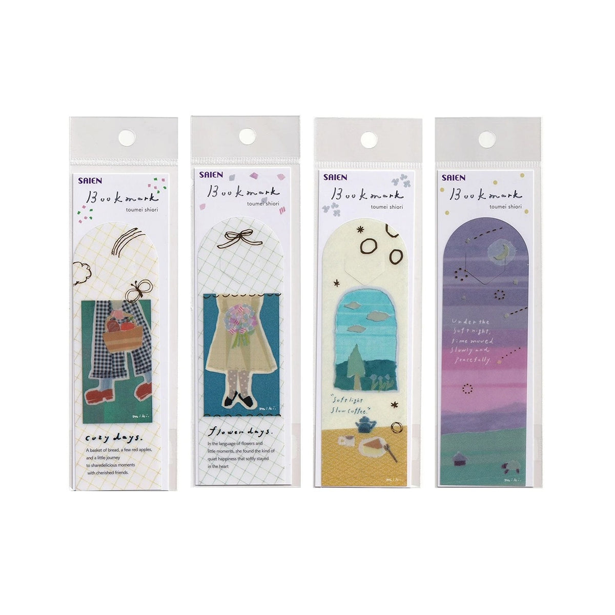 Miki Tamura Clear Bookmark