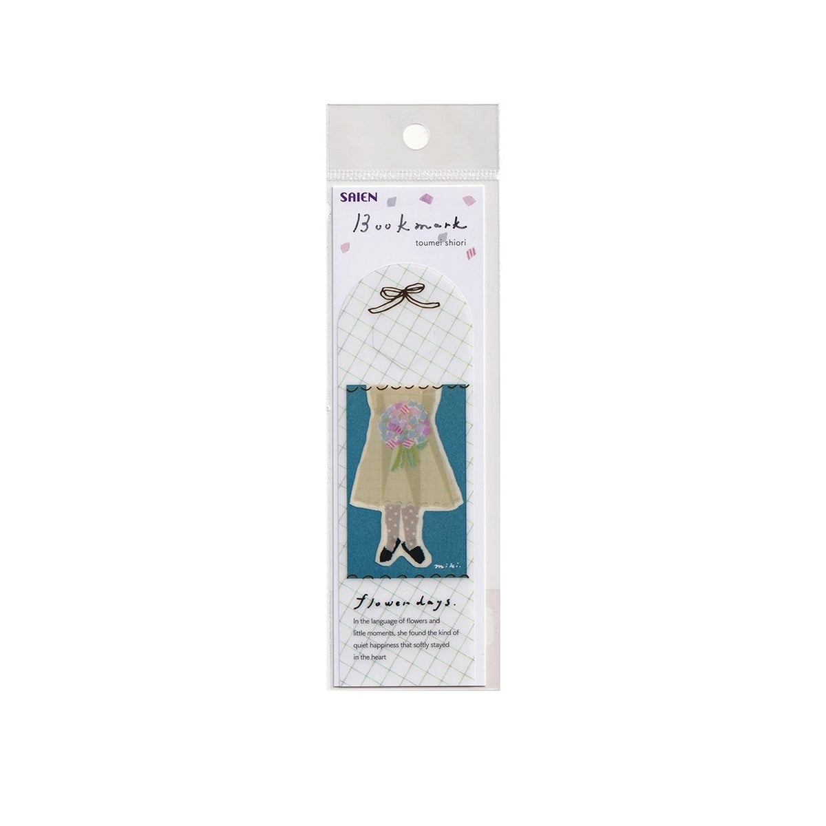 Miki Tamura Clear Bookmark