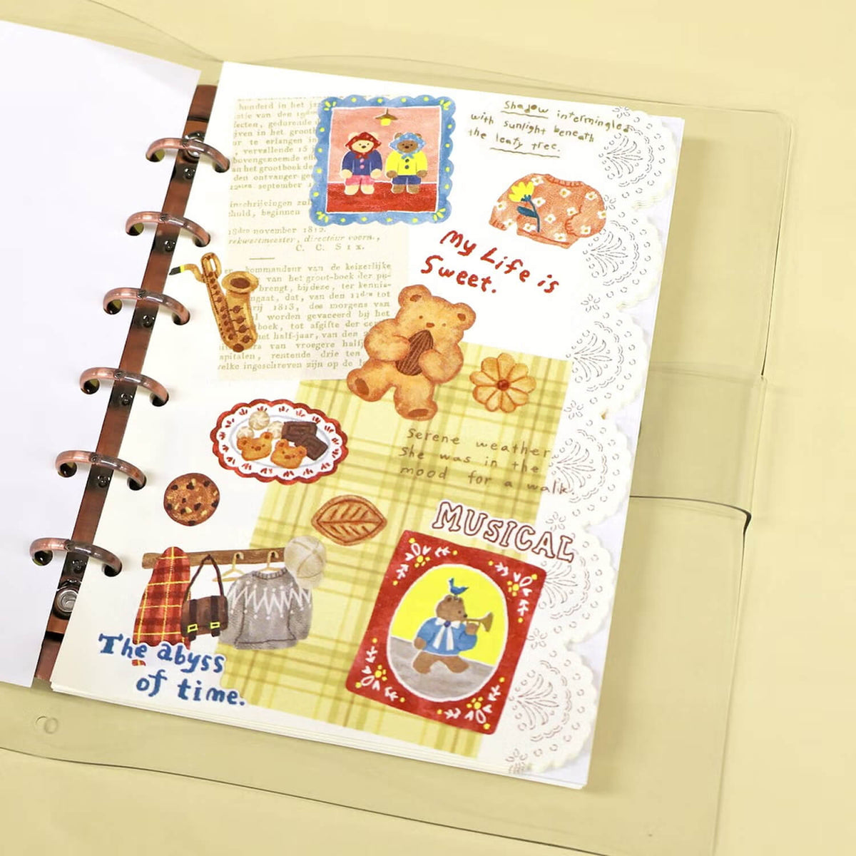 Mind Wave Cookie Hour Sticker Sheet – Bear Cookie