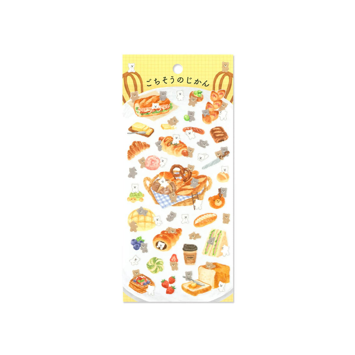 Mind Wave Feast Time Sticker Sheet – Bread