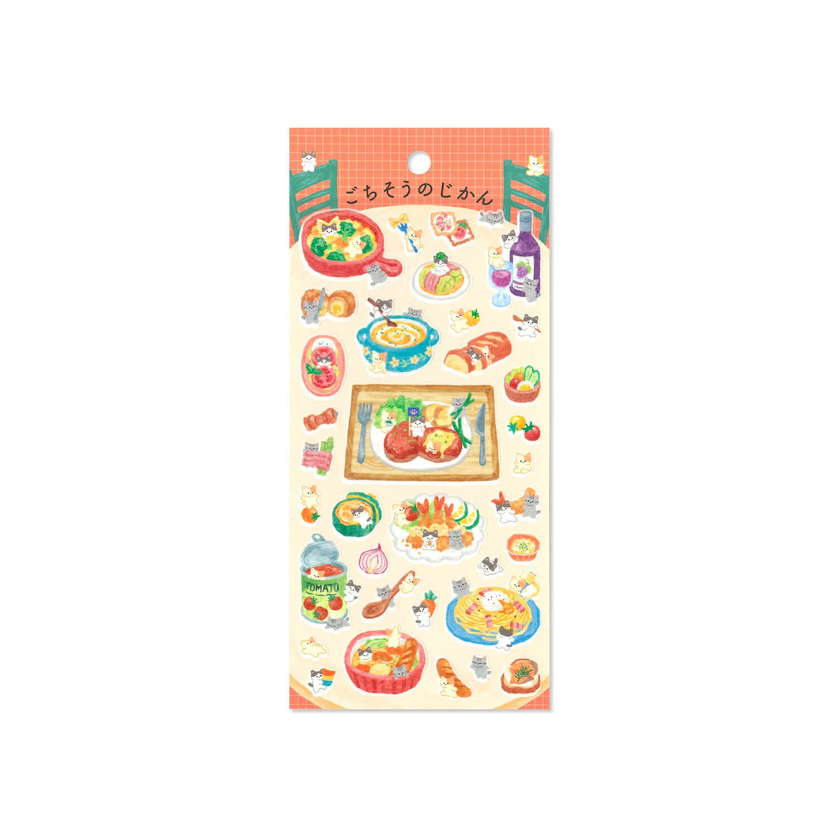 Mind Wave Feast Time Sticker Sheet – Dinner