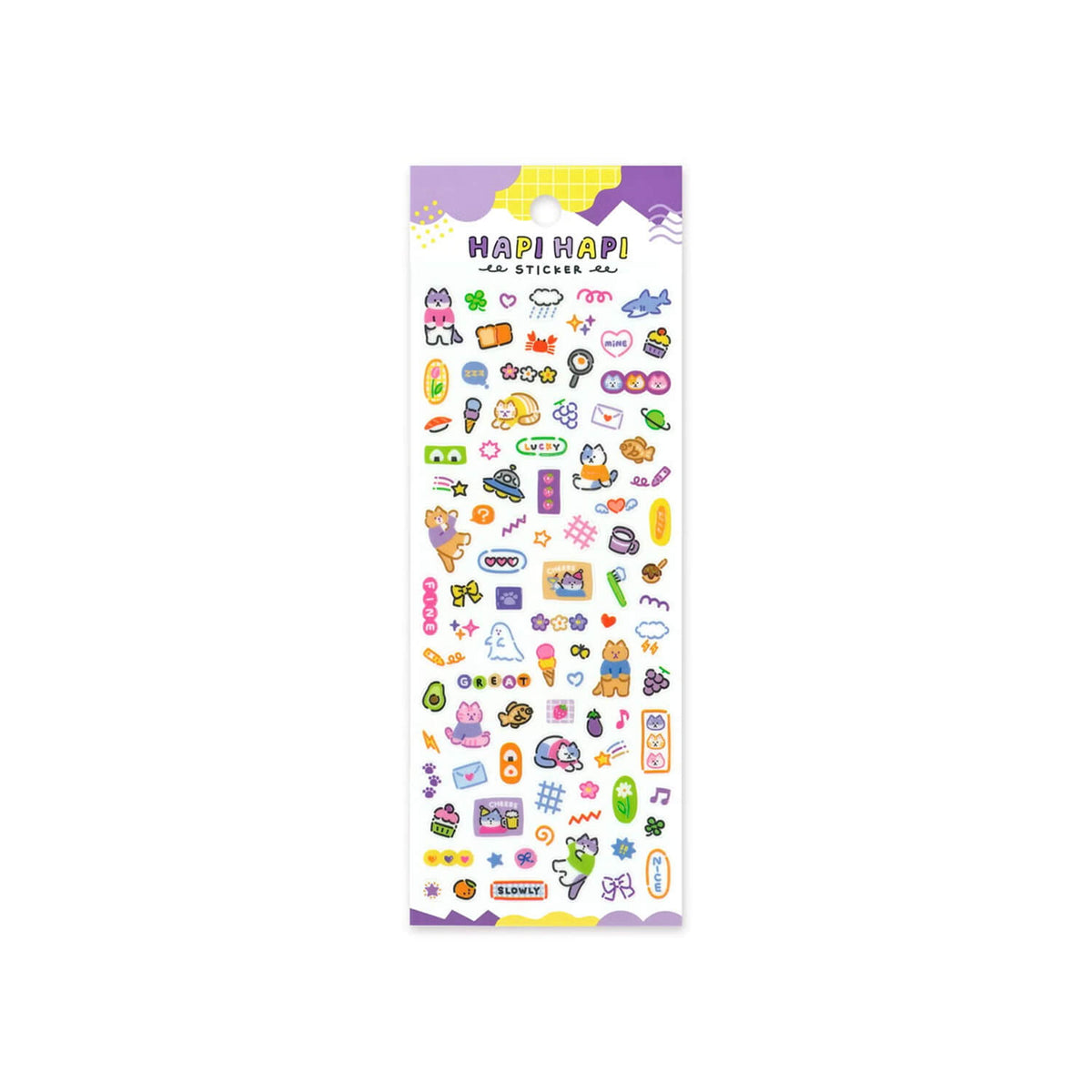 Mind Wave Happy Happy Sticker Sheet – Cat