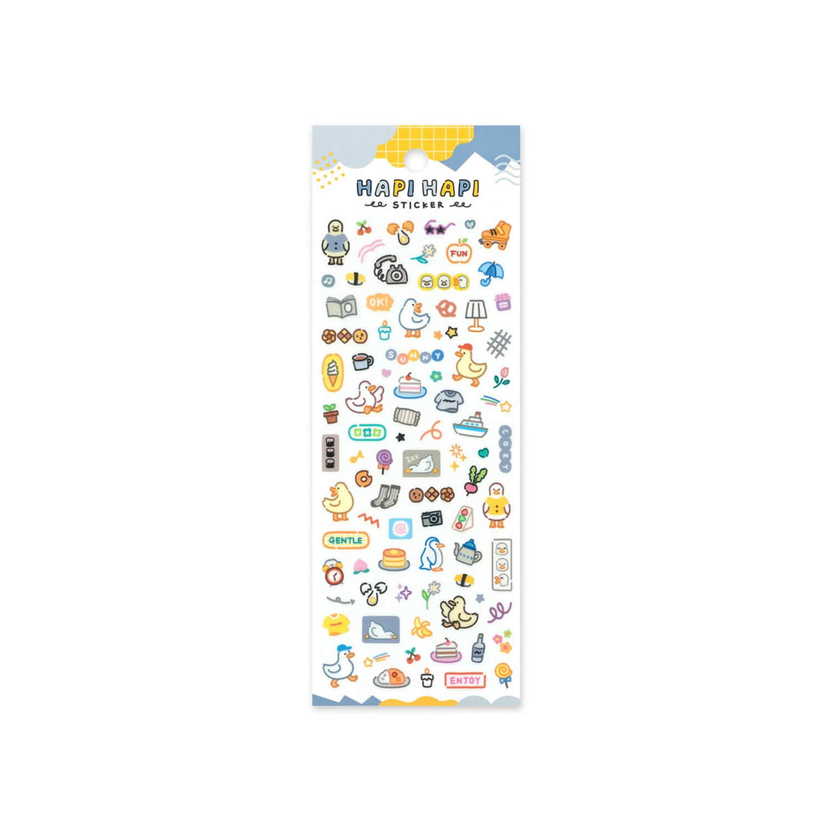 Mind Wave Happy Happy Sticker Sheet – Duck