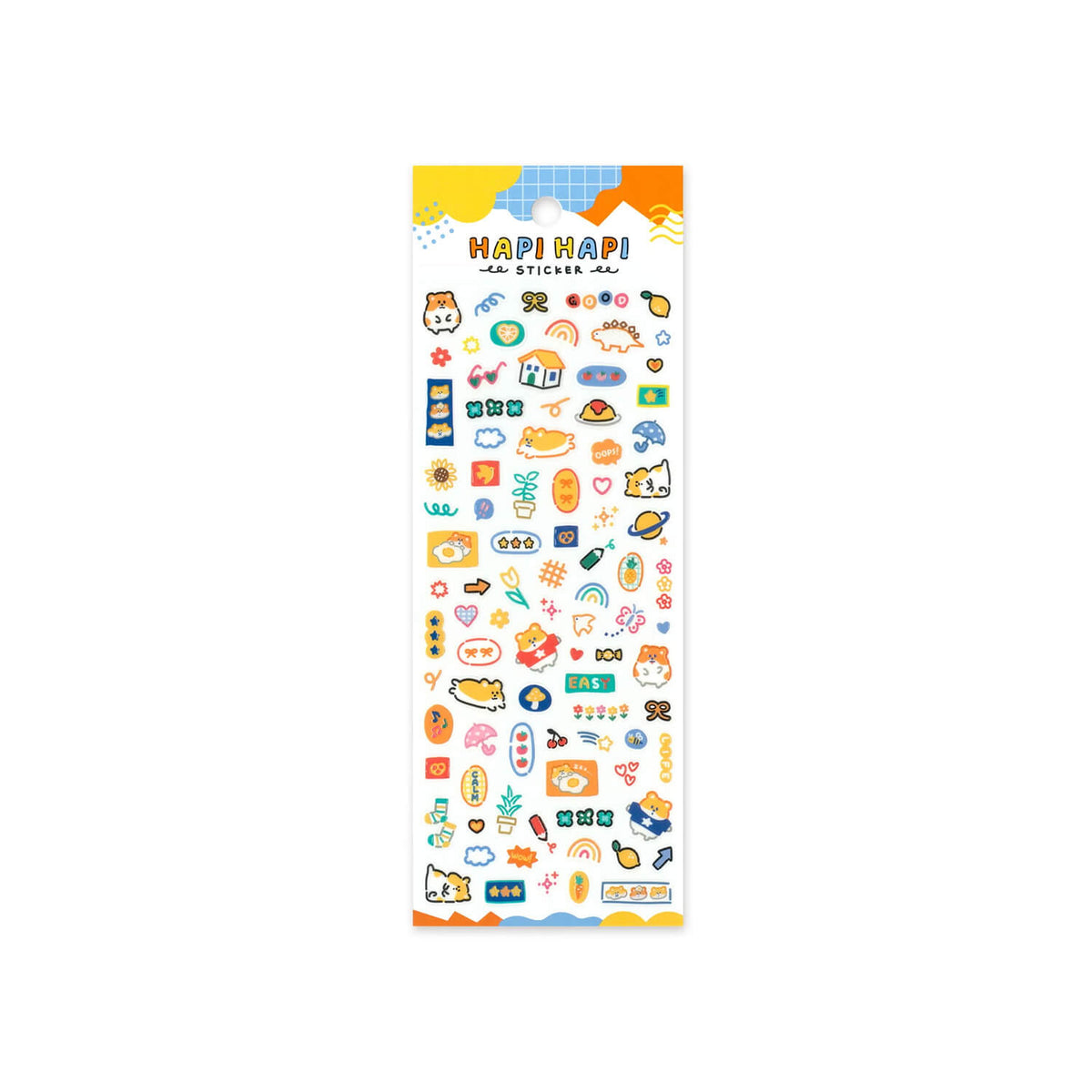 Mind Wave Happy Happy Sticker Sheet – Hamster
