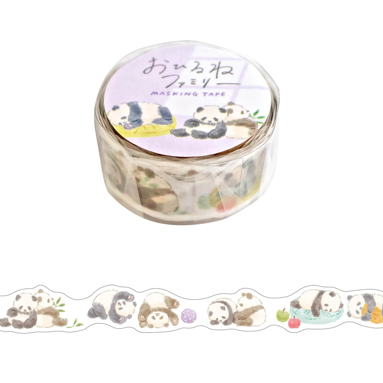 Mind Wave Naptime Family Die-Cut Masking Tape - Sasamura Family