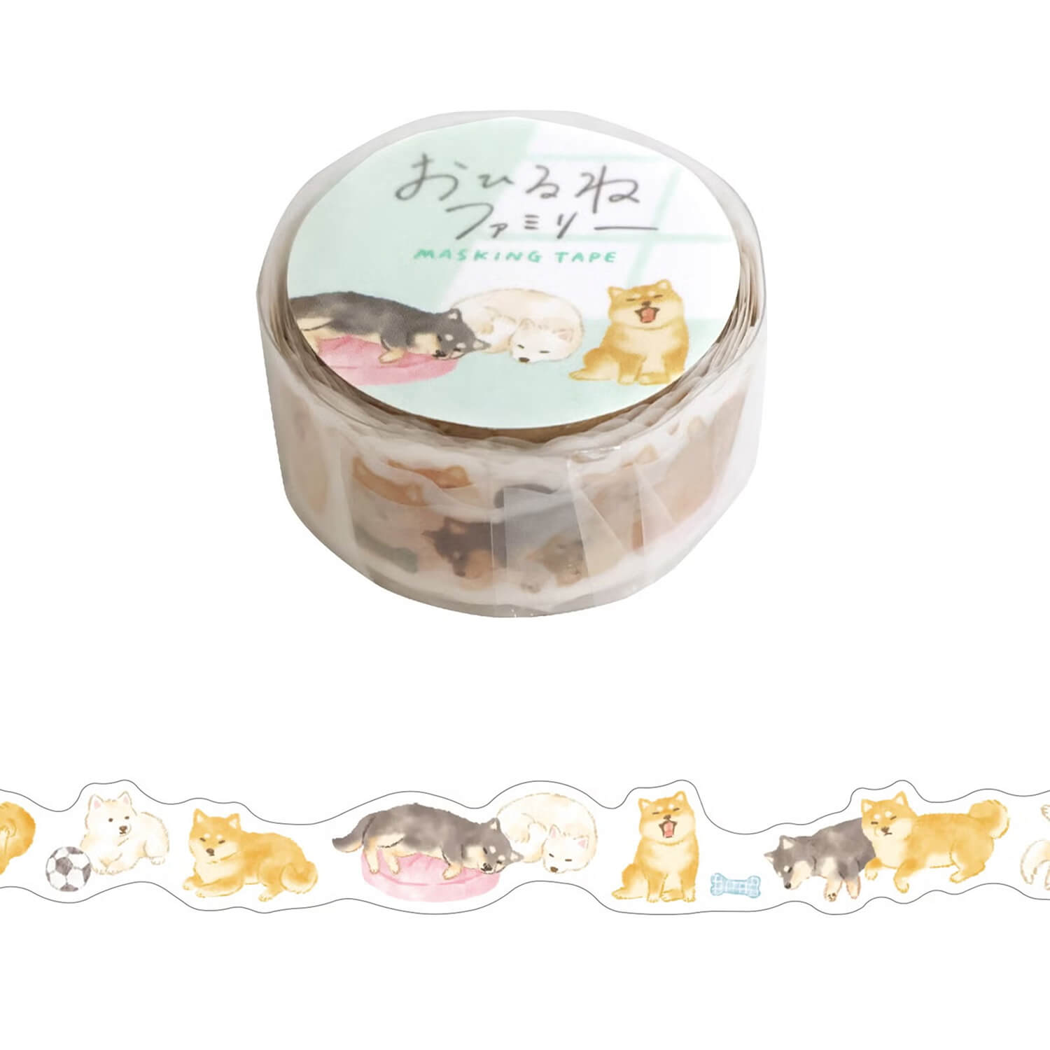 Mind Wave Naptime Family Die-Cut Masking Tape - Shibata Family