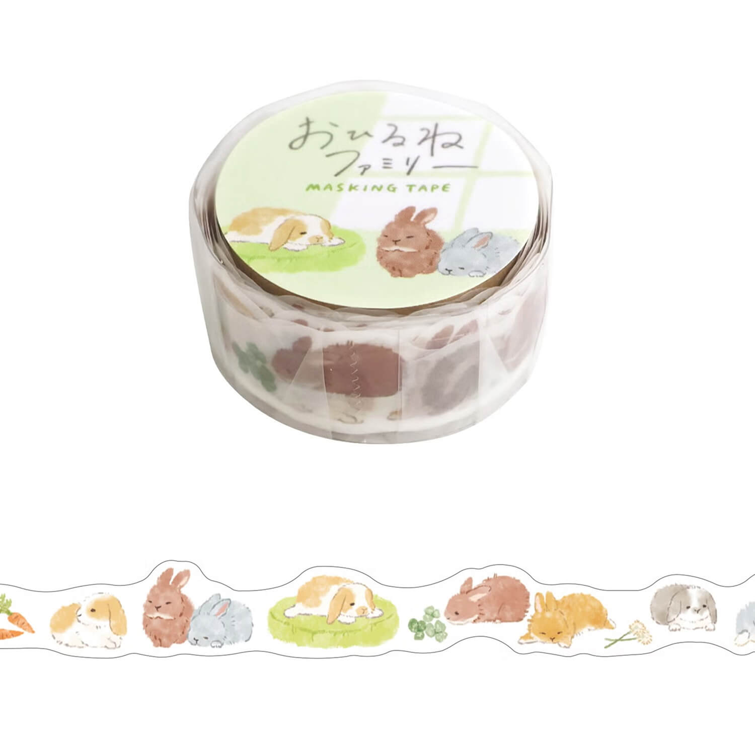 Mind Wave Naptime Family Die-Cut Masking Tape - Usazawa Family