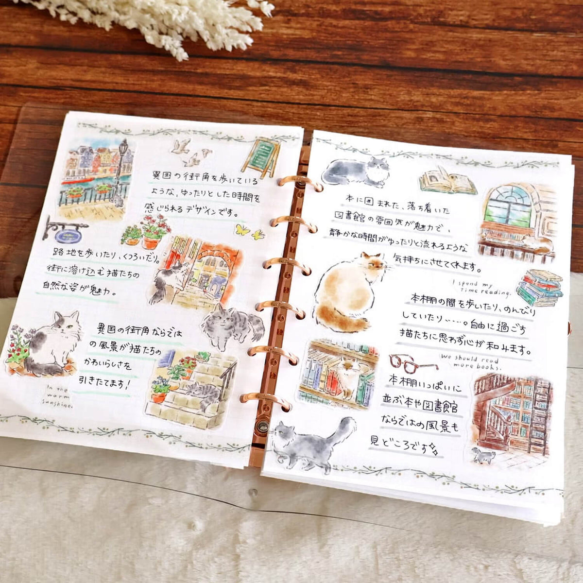 Mind Wave Nyanko Biyori Sticker Sheet – Street Corner