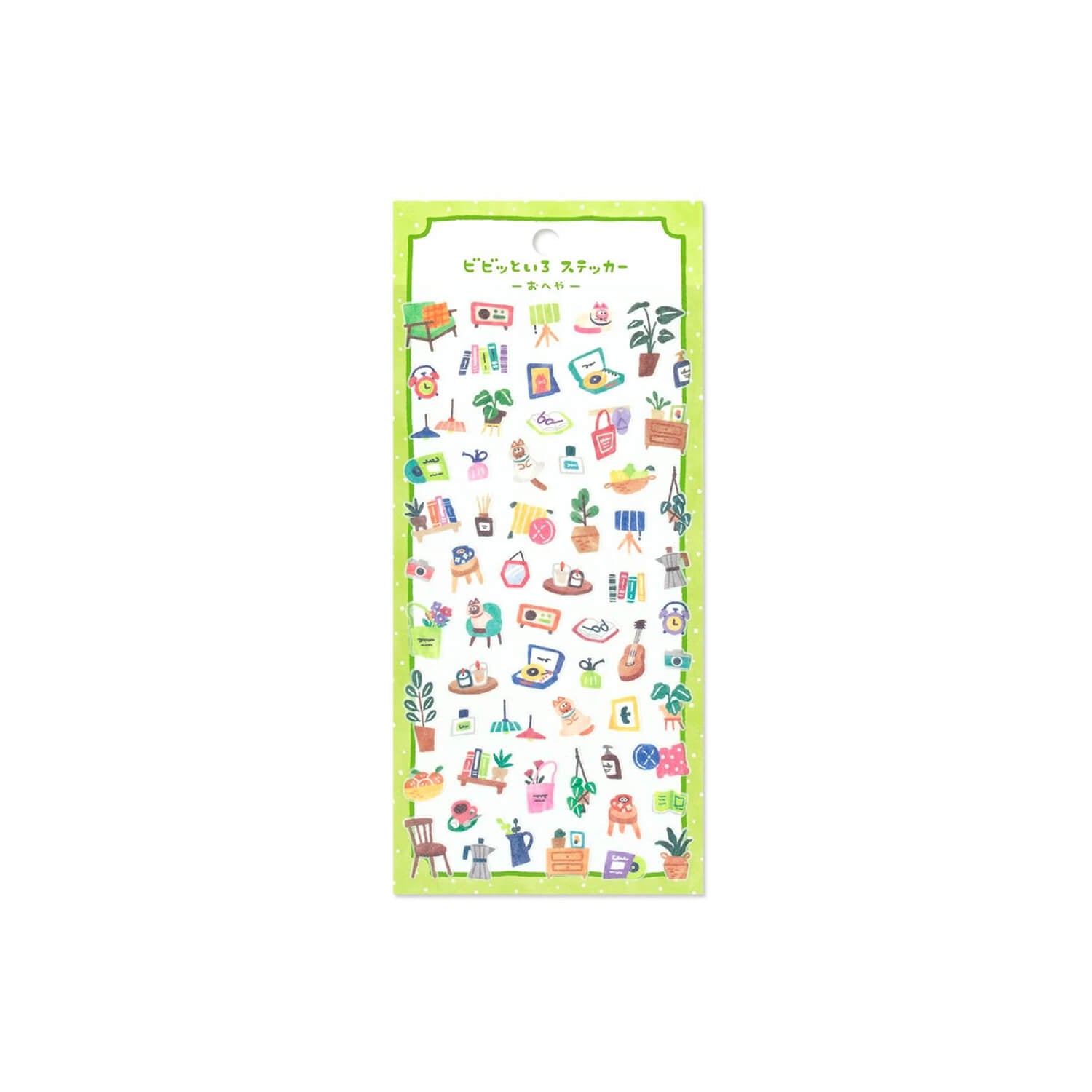 Mind Wave Vivid Color Sticker Sheet - Room