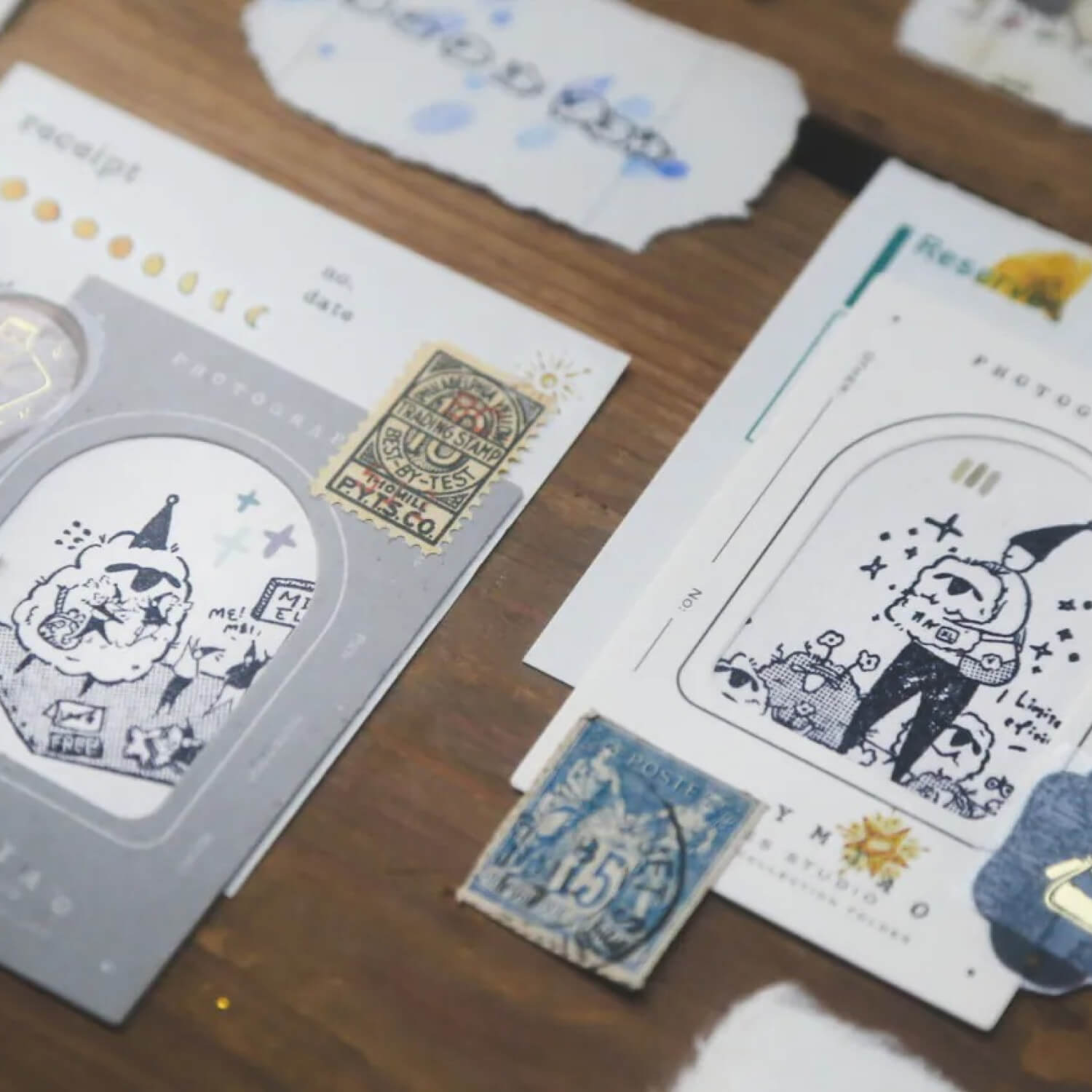 Modaizhi Market Diary Stamp