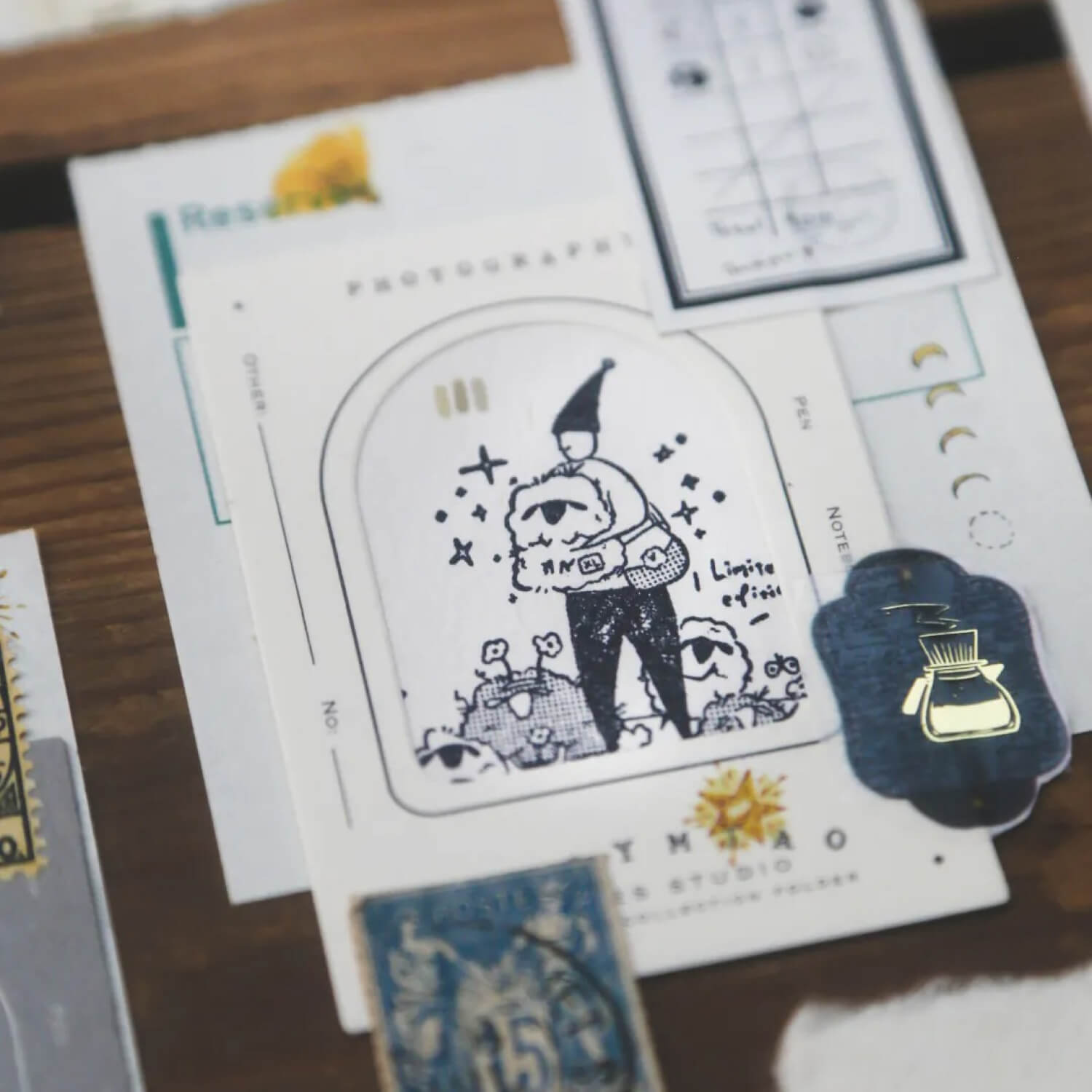 Modaizhi Market Diary Stamp