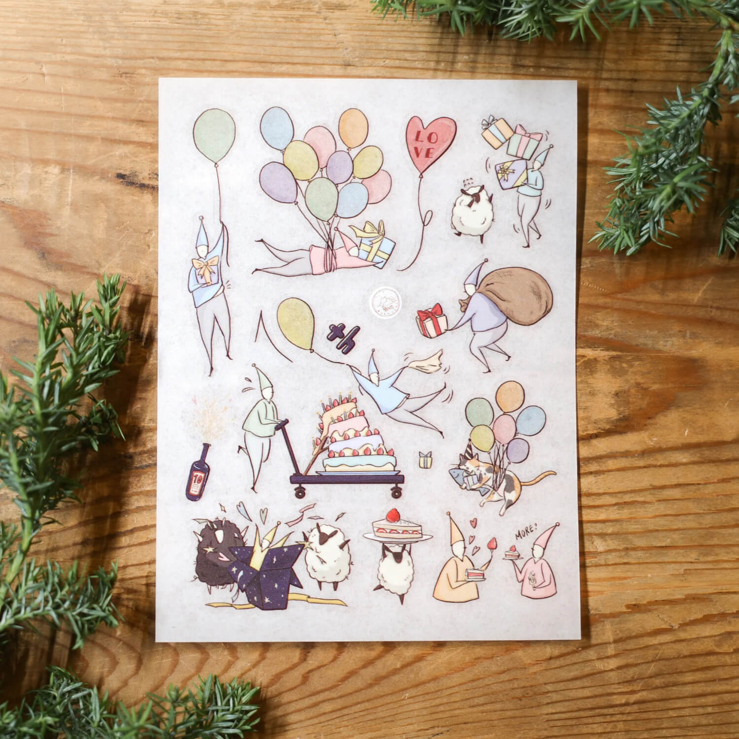 Modaizhi Print-On Stickers – 10th Anniversary