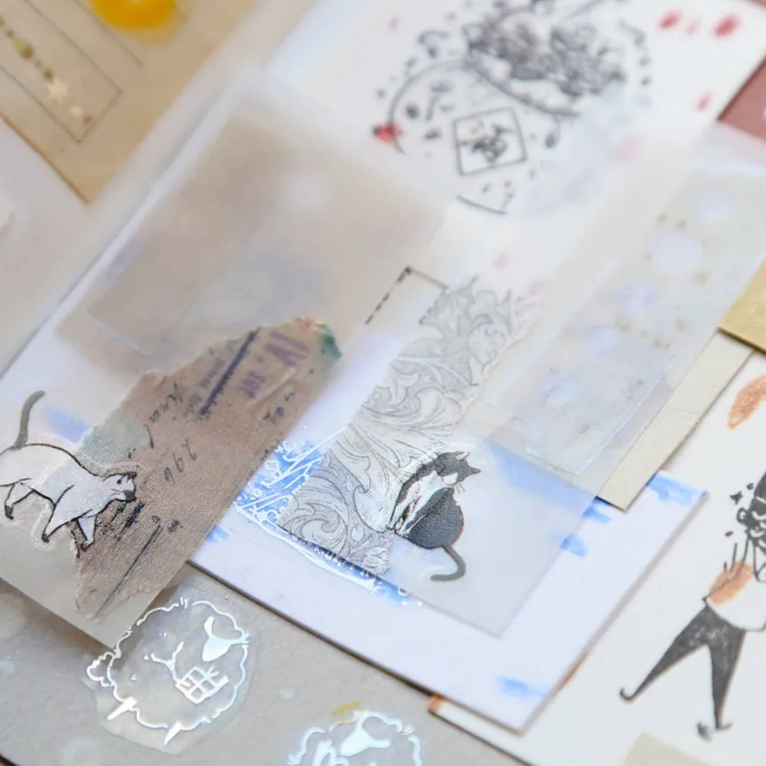 Modaizhi Print-On Stickers – Cat Species Encyclopedia