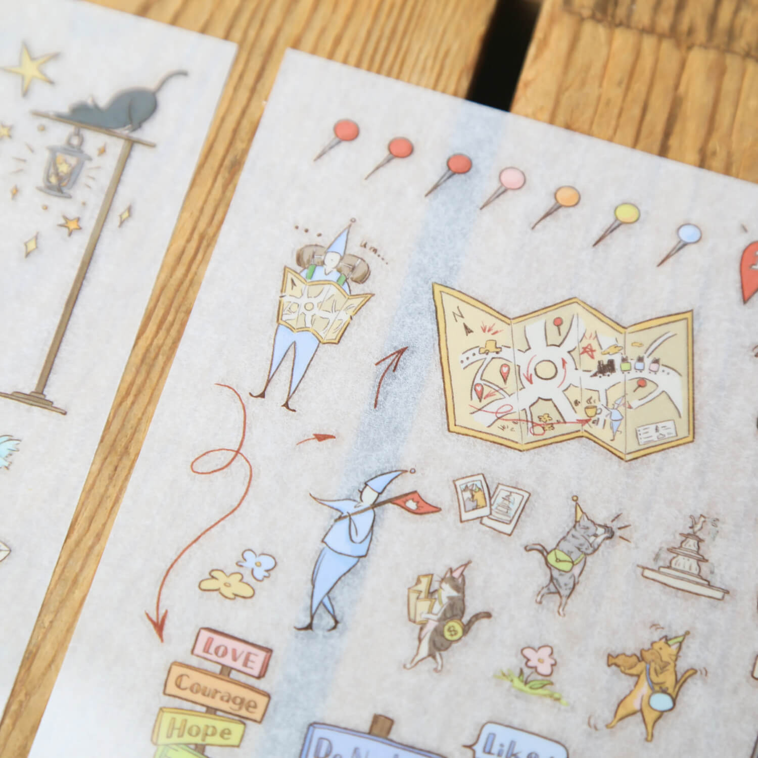 Modaizhi Print-On Stickers – Little Flower Street